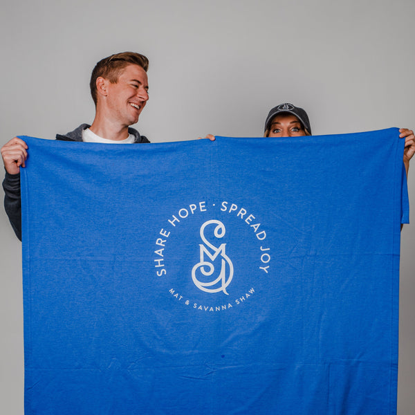 Fleece Sweatshirt Blanket 54x84