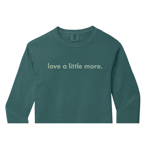 love a little more Long Sleeve Shirt - Green
