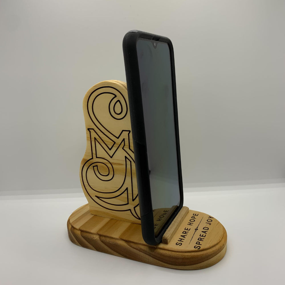 Wooden Phone Stand [HANDMADE]