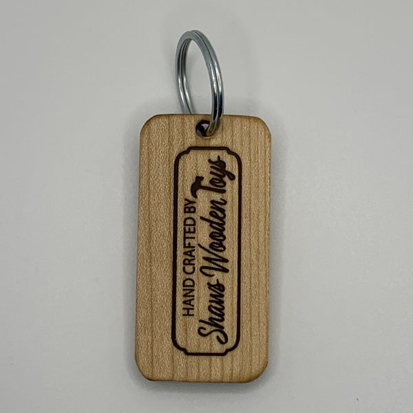 Wooden Keychain [HANDMADE]